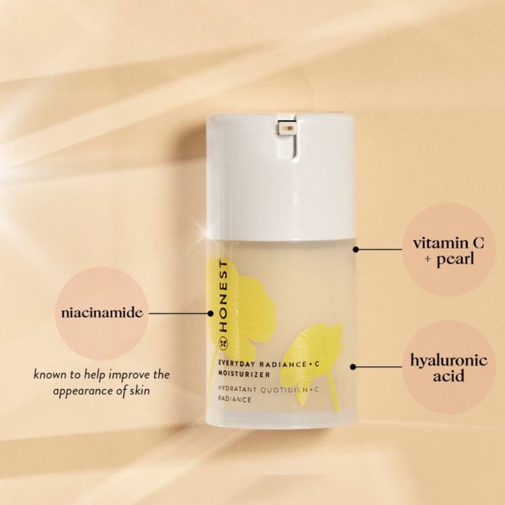 Honest Beauty Everyday Radiance + C Moisturizer with Vitamin C - 1.7 fl oz